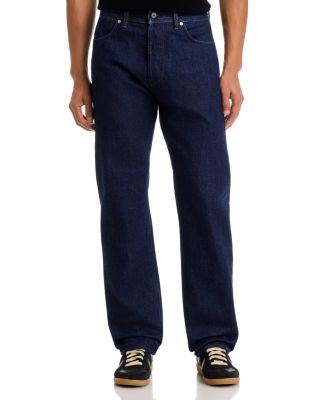 Straight Fit 32" Jeans in Blue Rinse