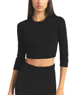 Refined Knit Crop Cardigan