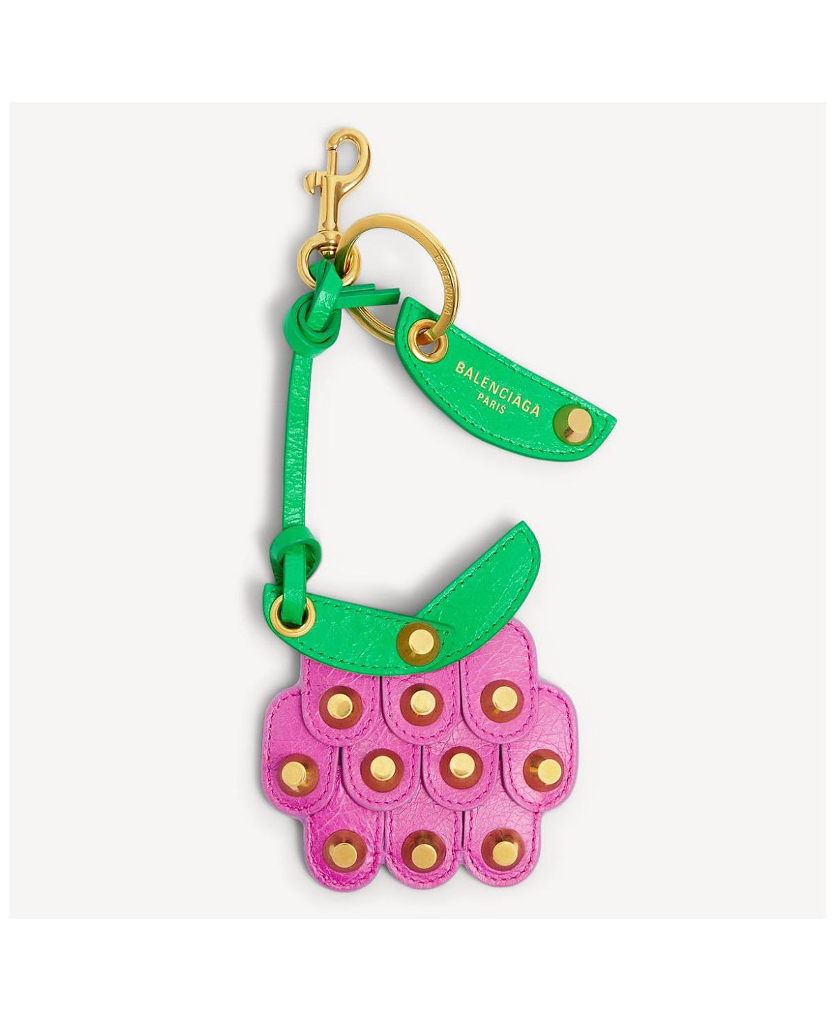 Balenciaga Le City Raspberry Keychain/Charm