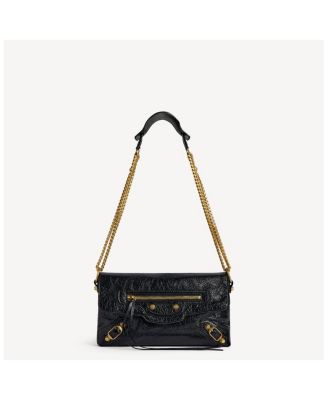 Balenciaga Le City Clutch With Chain
