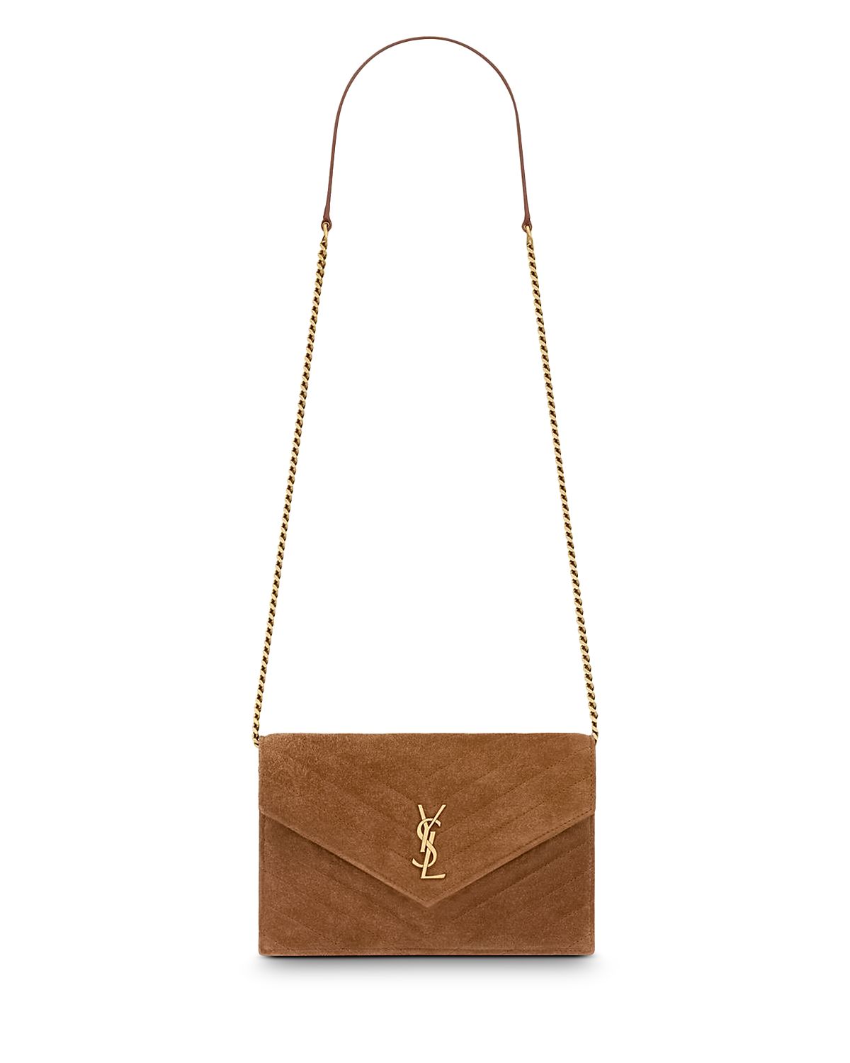 Saint Laurent Cassandre Envelope Chain Wallet