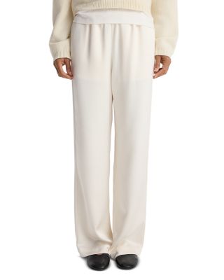 Relaxed Fit Satin Trousers