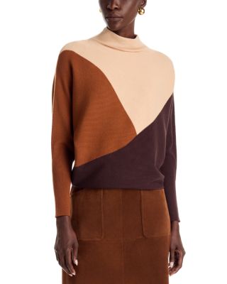 Colorblock Dolman Sleeve Sweater