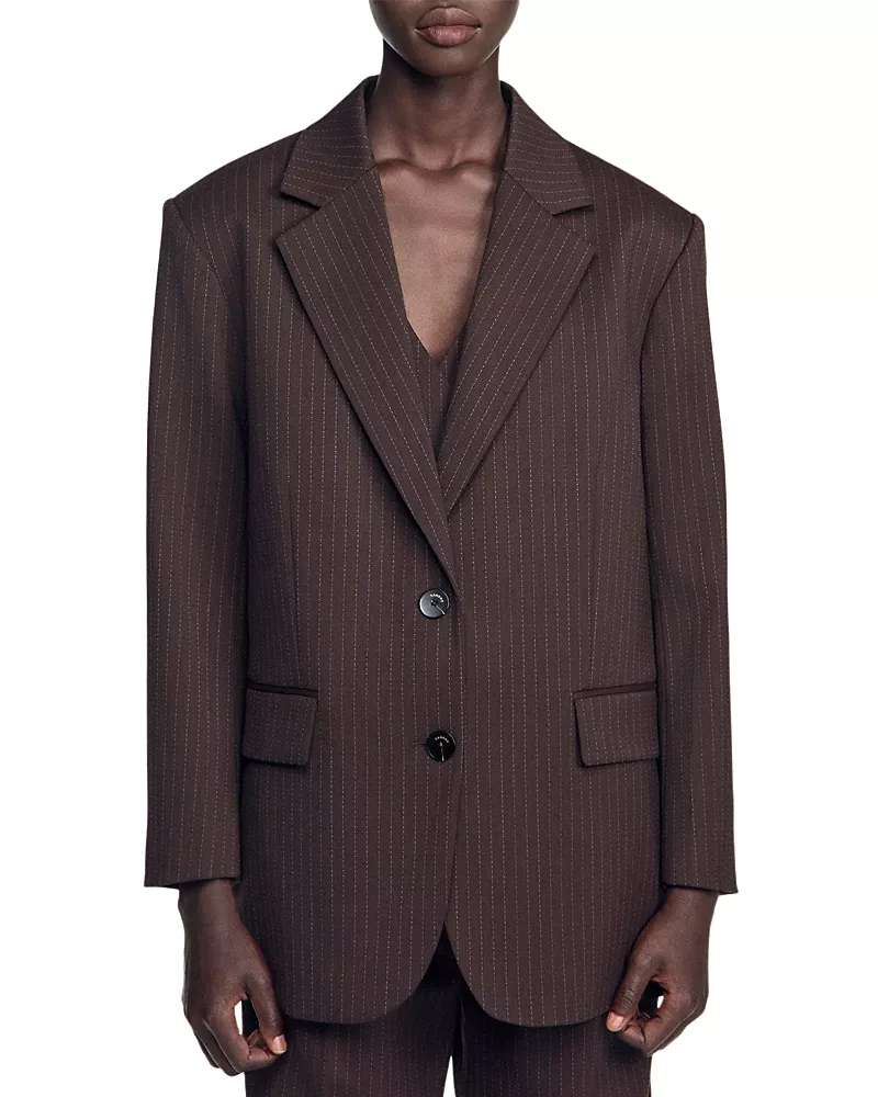Sandro Amanda Tailored Suit Jacket