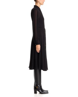 Belted Midi Shirt Dress - thumbnail 5