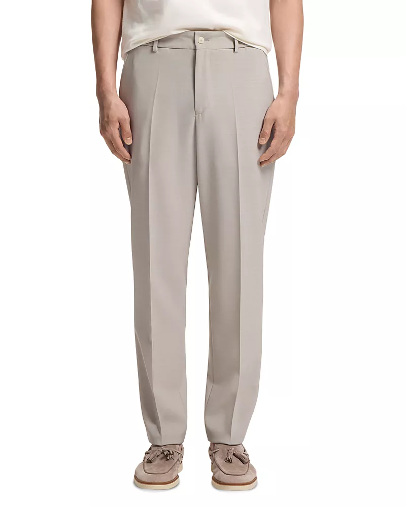 Boss Perin Wool Tapered Fit Pants