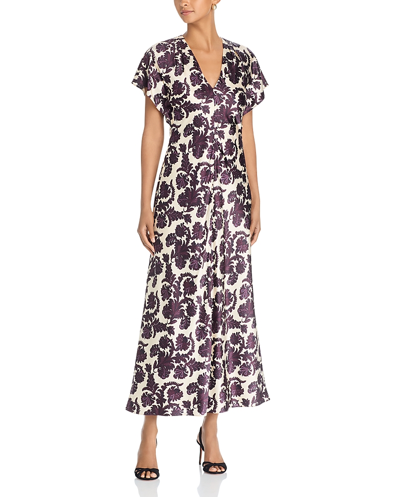 Veronica Beard Redgrave V Neck Dress