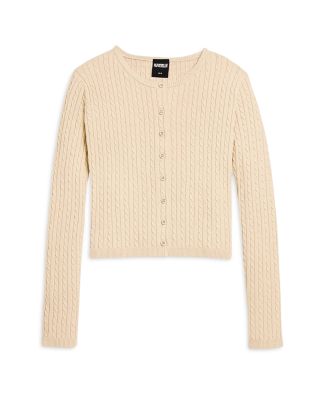 Girls' Rory Crewneck Cardigan Sweater - Big Kid