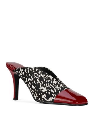 Women's Passage Calf Hair & Leather High Heel Mules