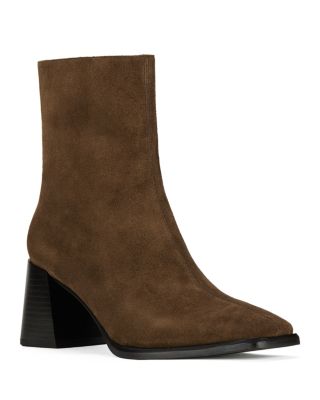 Jeffrey Campbell Women's Sherpal Block Heel Booties