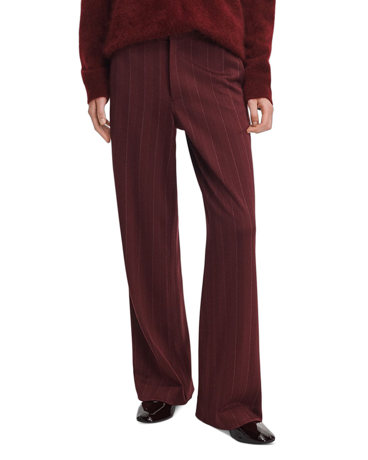 rag & bone Irina Ponte Jacquard Tailored Pants