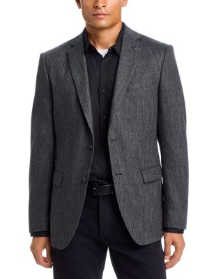 Slim Fit Herringbone Tweed Sport Coat