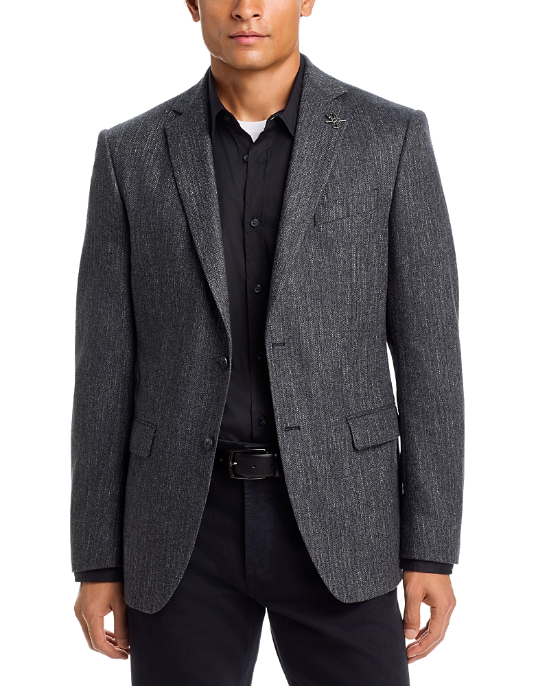 John Varvatos Star Usa Slim Fit Herringbone Tweed Sport Coat