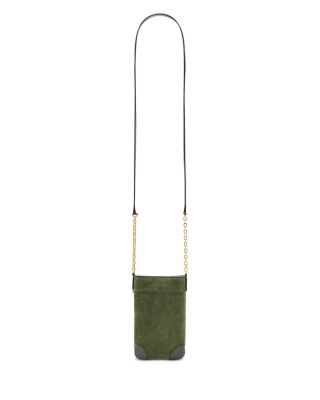 Charlotte Suede Phone Crossbody