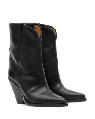 Womens' Leyane Heeled Western Ankle Boots