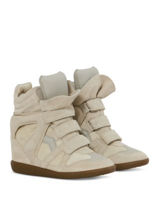 Women's Bekett Suede Wedge Sneakers
