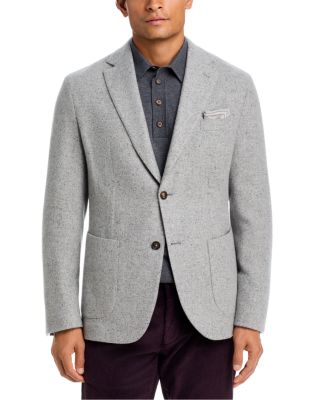 Cashmere & Silk Donegal Slim Fit Soft Jacket