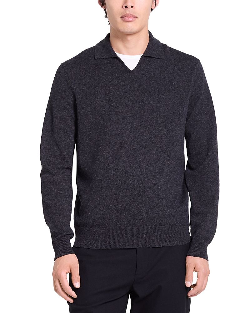 Theory Cashmere Jonny Collar Sweater Polo