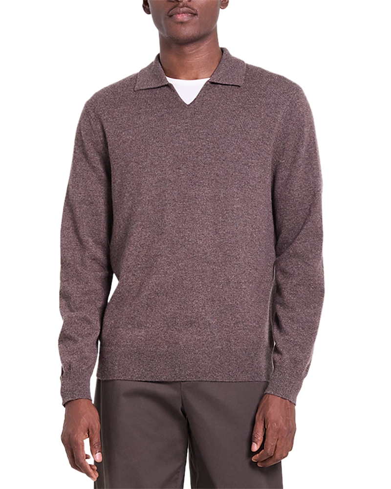 Theory Cashmere Jonny Collar Sweater Polo