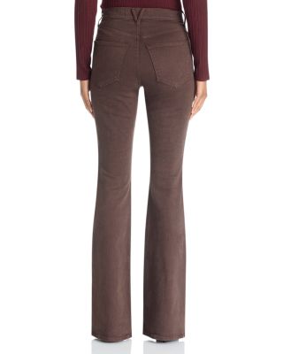 Beverly Coated High Rise Bootcut Jeans in Espresso - thumbnail 3