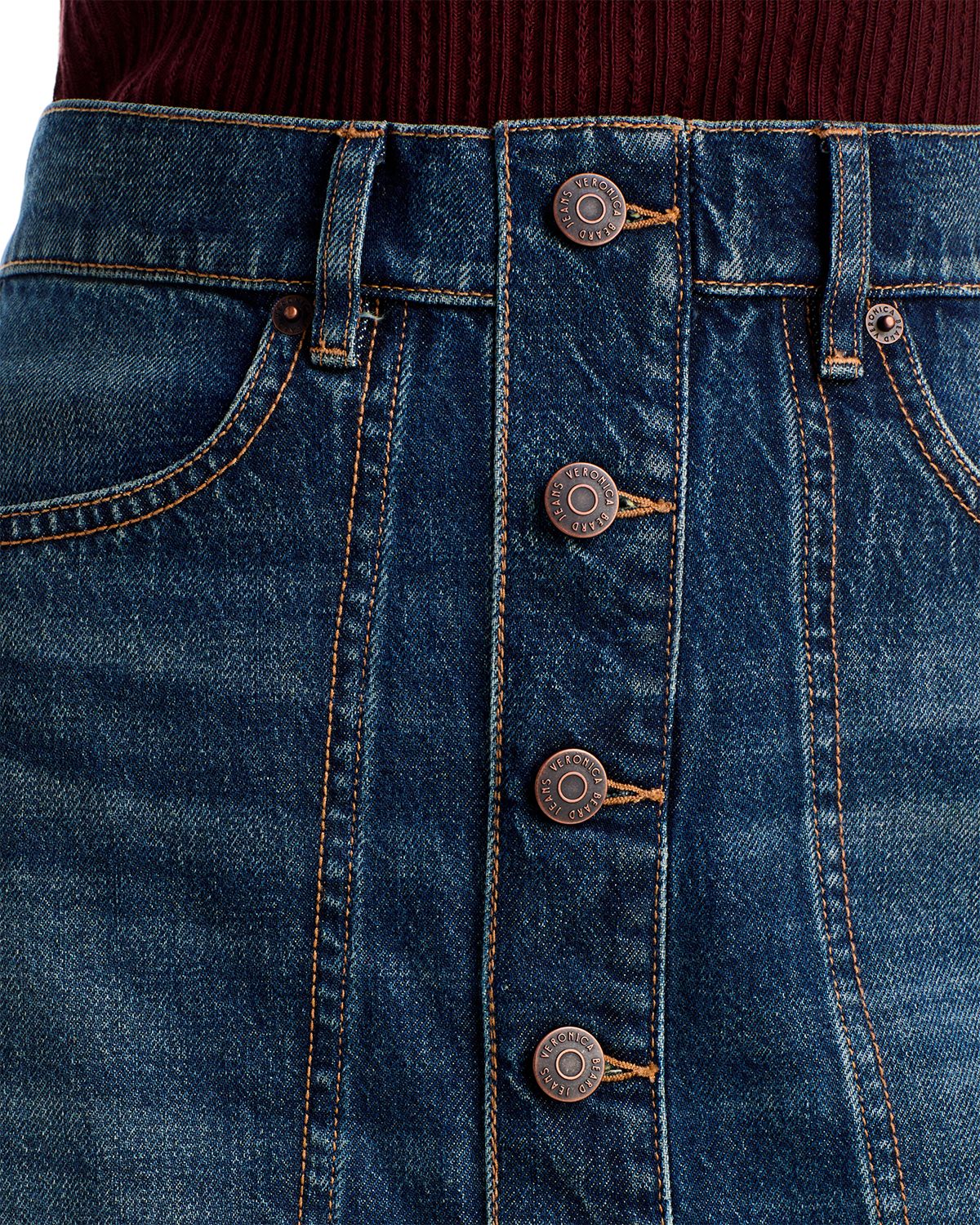 Hathaway Denim Maxi Skirt thumbnail 5
