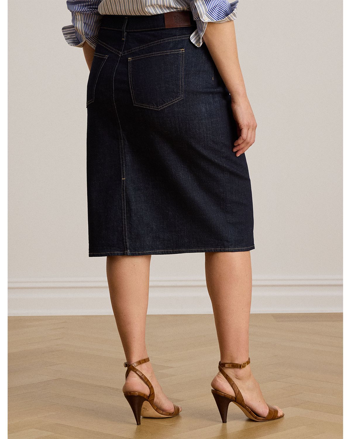 Denim Pencil Skirt thumbnail 8