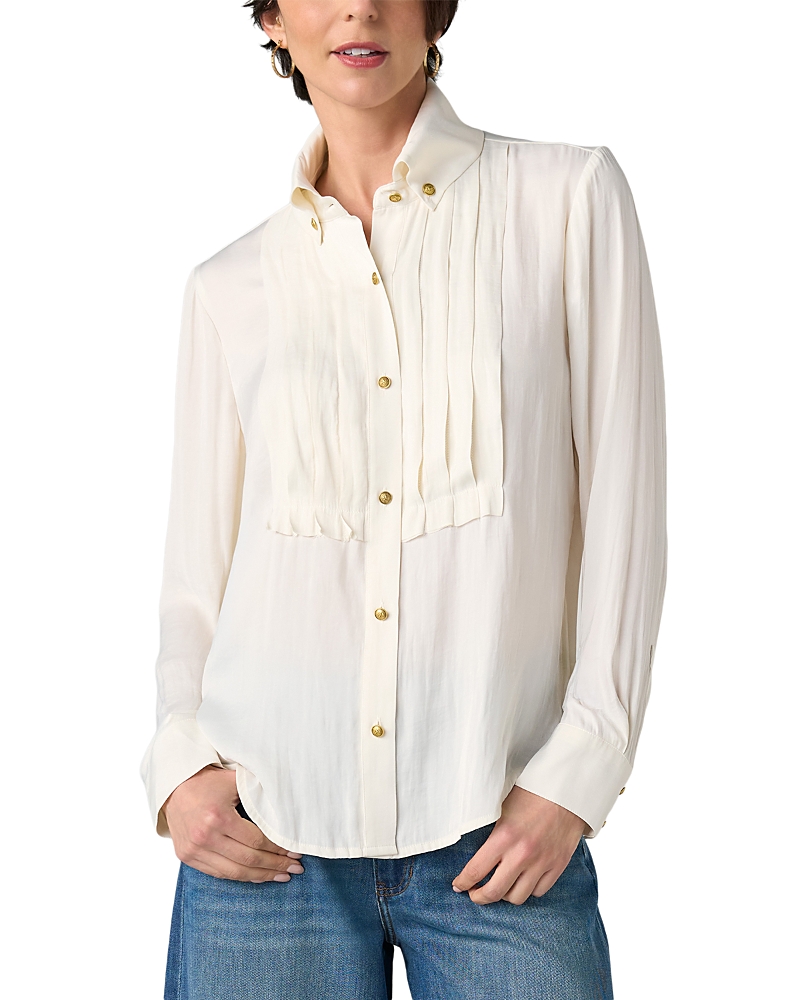 Liverpool Los Angeles High Collar Tuxedo Shirt