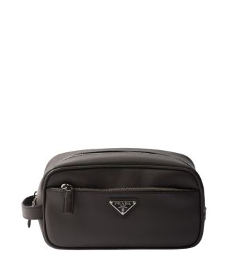  Saffiano Leather Travel Pouch
