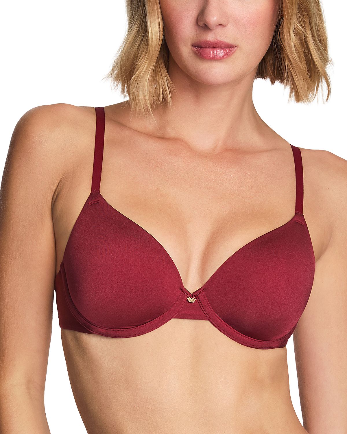 Wacoal Baseline Wired Contour Nylon Stretch Blend T-Shirt Bra