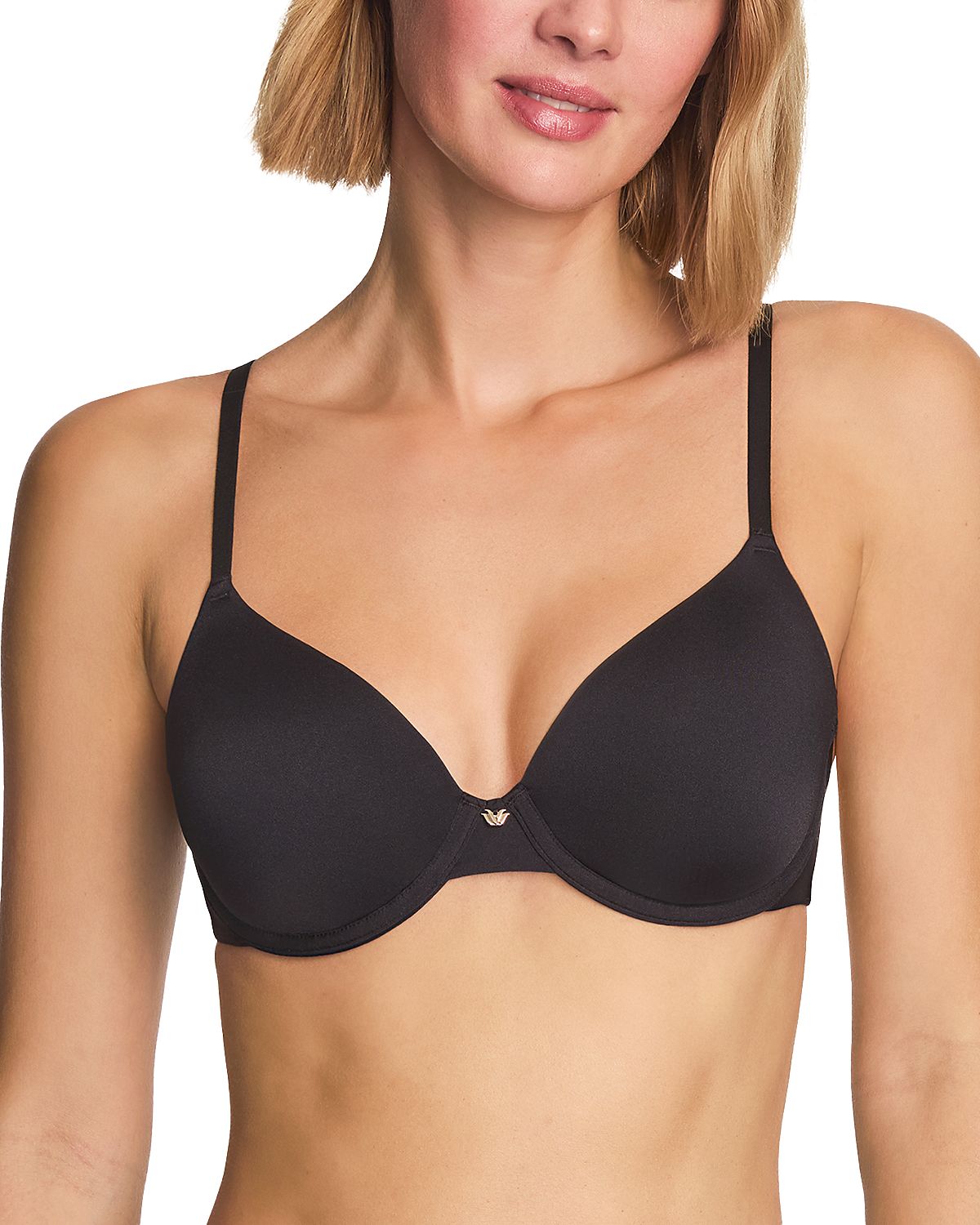 Wacoal Baseline Wired Contour Nylon Stretch Blend T-Shirt Bra