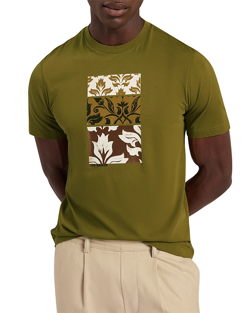 Ted Baker Joof Short Sleeve Box Print Tee