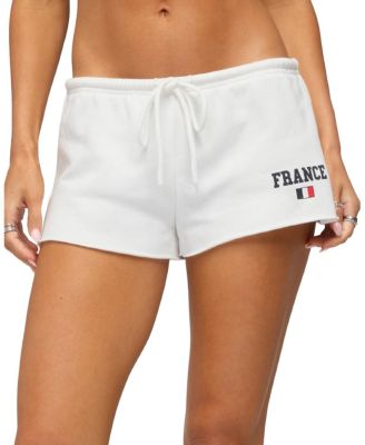  France Low Rise Micro Shorts