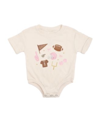 Girls' Game Day Icon Short Sleeve Romper - Baby