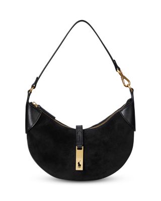 Polo ID Mini Suede Shoulder Bag