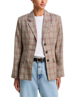 Plaid Hourglass Blazer - Exclusive