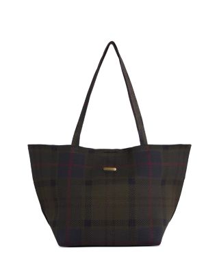 Layla Large Tartan Tote Bag 