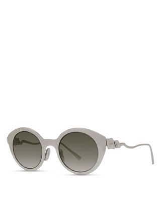Round Metal Panthos Sunglasses, 47.9mm
