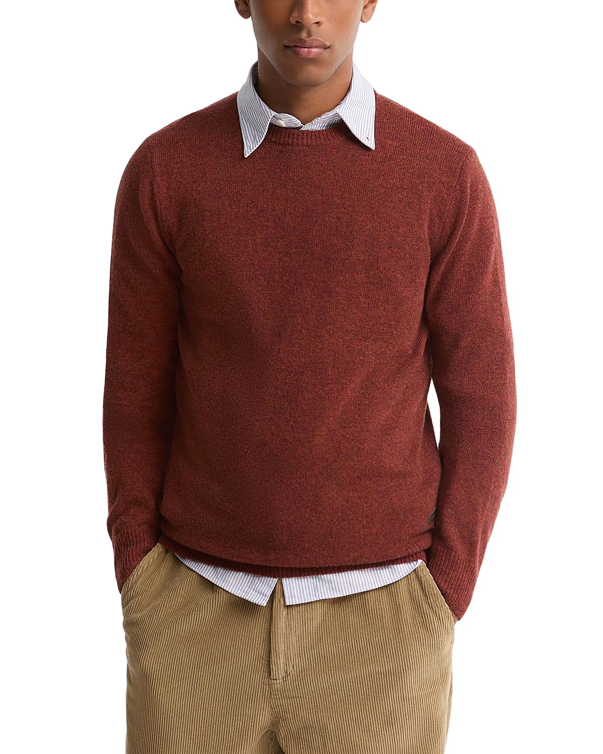 Barbour Elbow Patch Crewneck Sweater