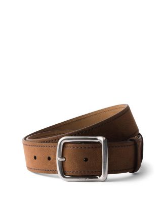 Prada Nubuck Leather Belt