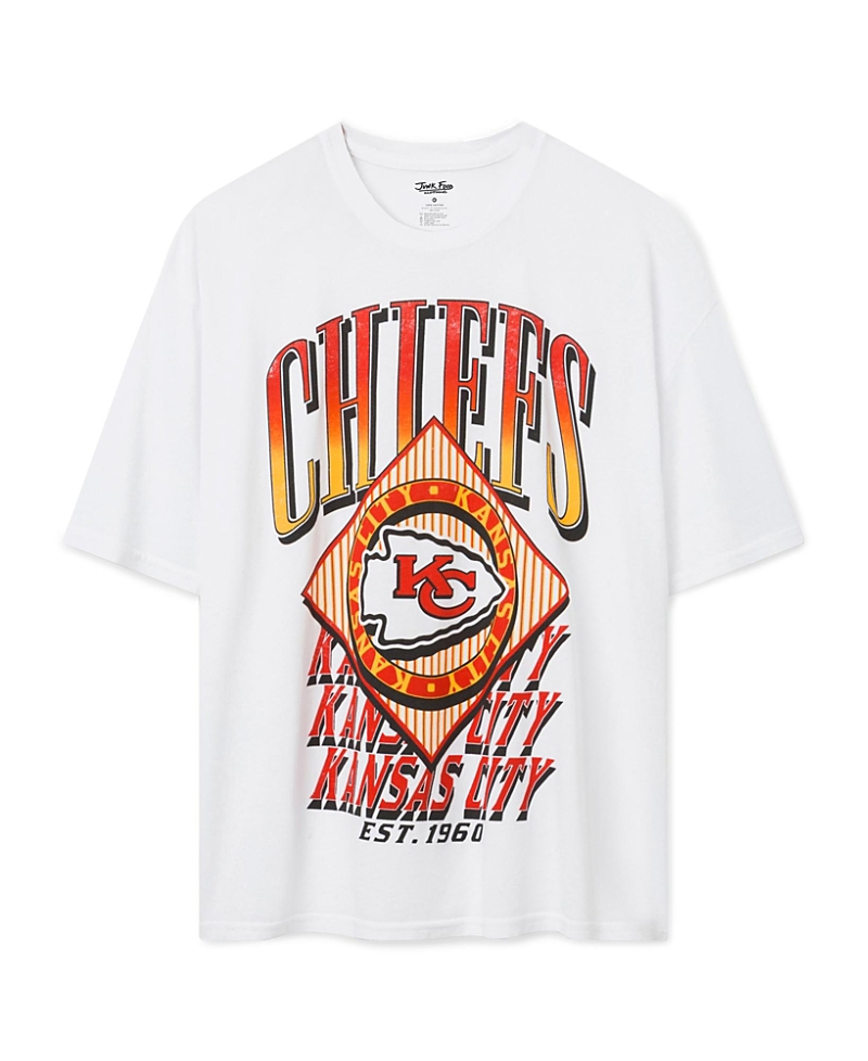 Junk Food Clothing Women's Kansas City Chiefs Oversized Tee