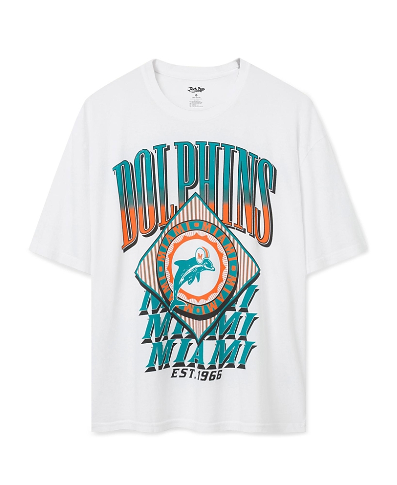 Junk Food Clothing Women's Miami Dolphins Oversized Tee