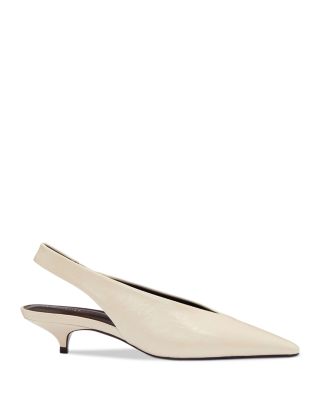 Women's Calista Leather Slingback Pumps