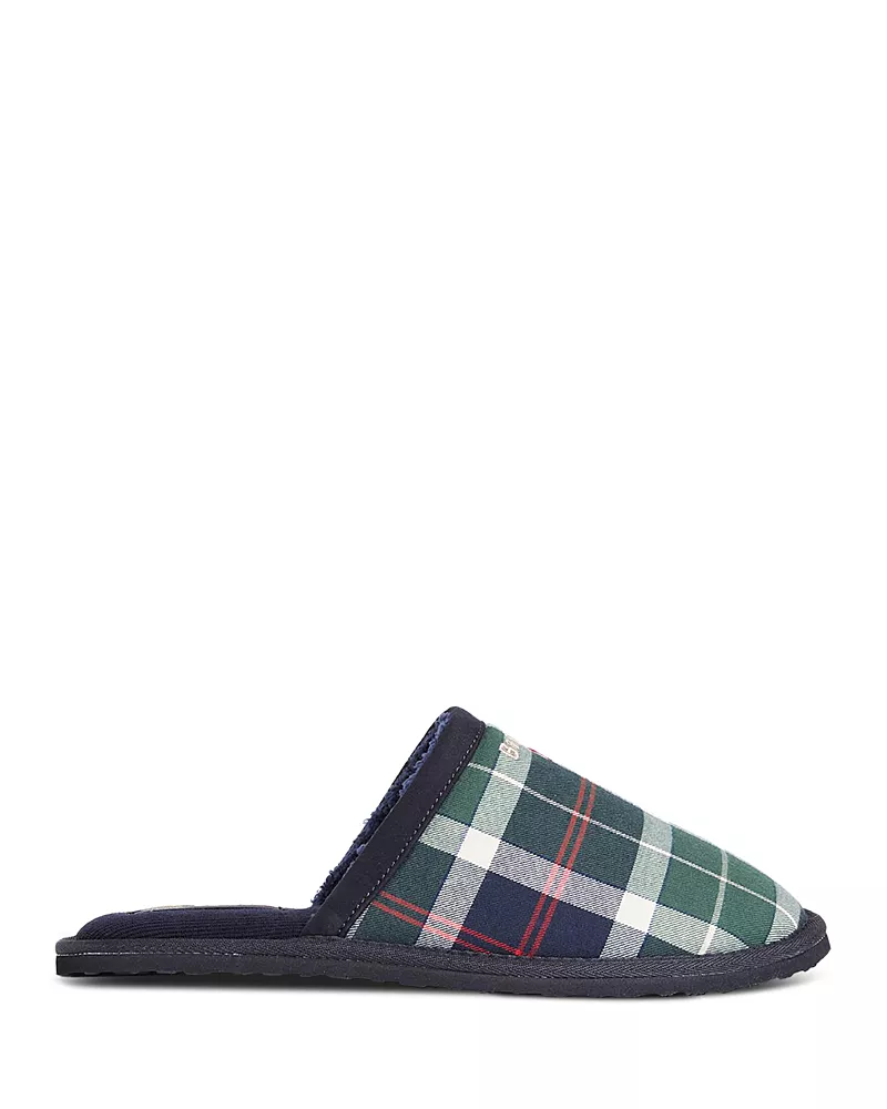 Barbour Men's Everitt Tartan Slippers