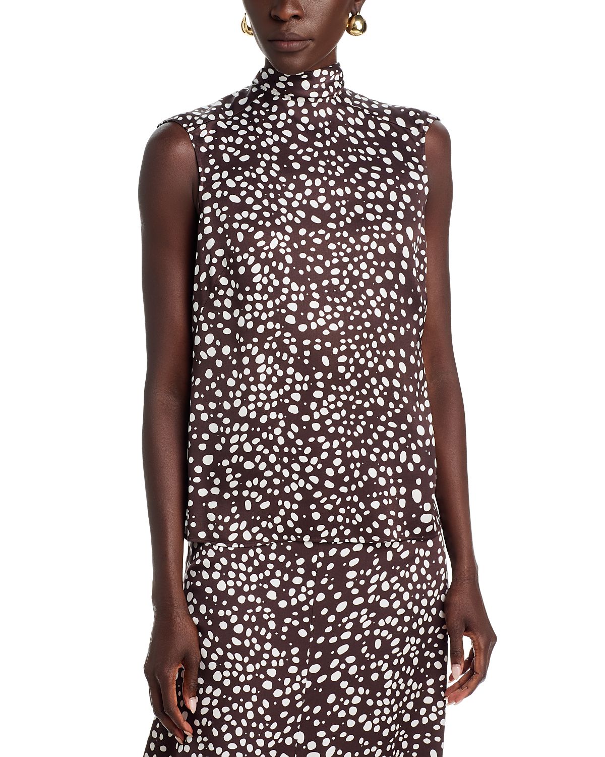 Hugo Boss Beseiti Tailored Viscose Blouse