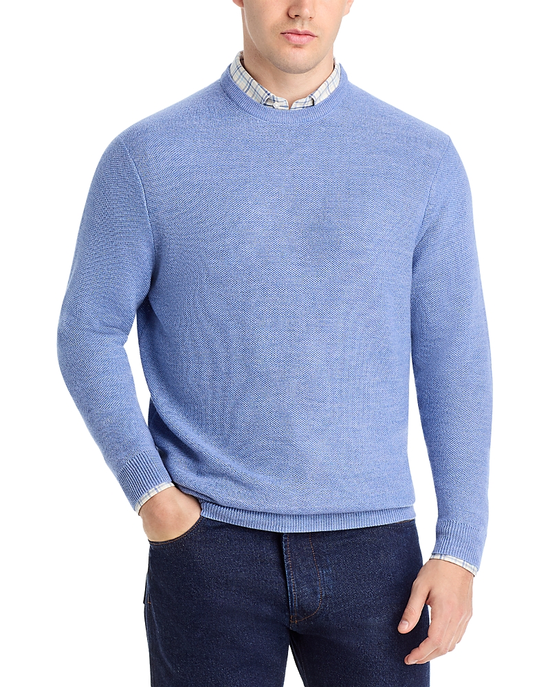 Peter Millar Autumn Crest Honeycomb Wool Blend Sweater