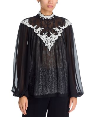 Kobi Halperin Teagan Embroidered Blouse