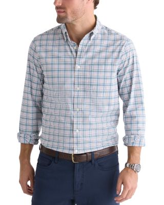 Low Country Loden Plaid Relaxed Plaid Shirt