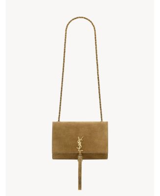 Saint Laurent Small Kate Tassel Bijoux Bag in Suede