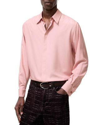  Relaxed Fit Silk Shirt