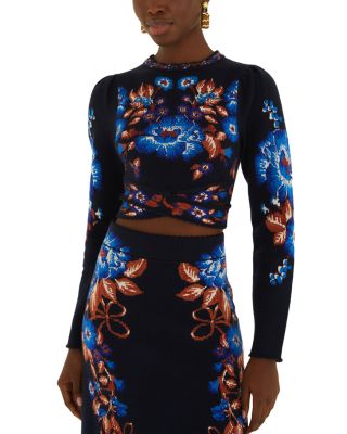 Bow Garden Knit Top